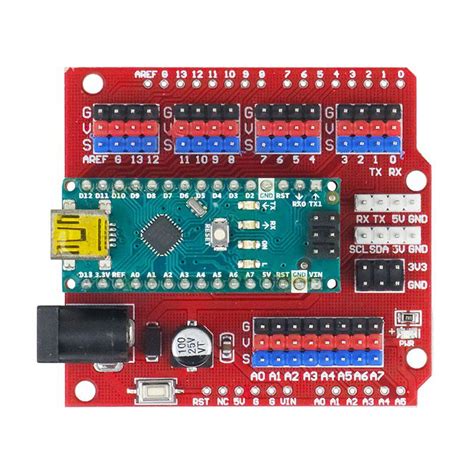 IO Expansion Shield For Arduino Nano