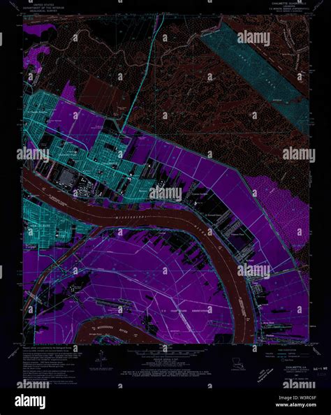 Chalmette louisiana map hi-res stock photography and images - Alamy