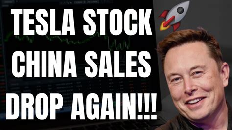 Breaking Tesla China Sales Drop Tsla Spy Nvda Aapl Coin Meta