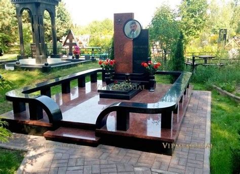 Благоустройство могил на кладбище, оформление захоронений | Памятники ...