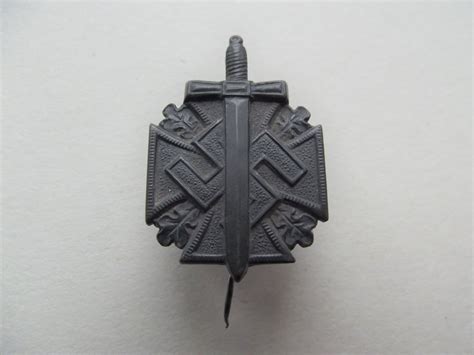 GERMAN VETERANS ASSOCIATION PIN BADGE - DBG Militaria