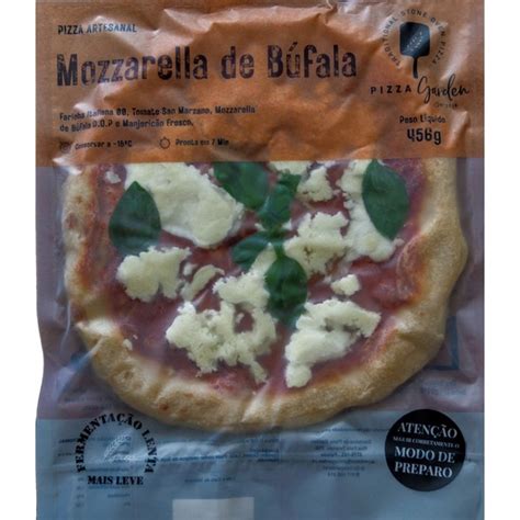 Pizza De Mozzarella De Bufala Dop Embalagem 345 G Pizza Garden