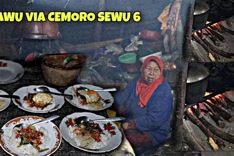 Pioneer Warung Tertinggi Se Indonesia Review Warung Mbok Yem Di Gunung