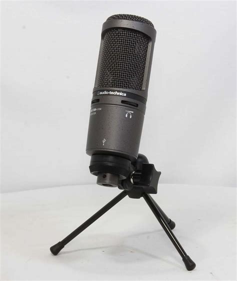 Audio-Technica Back Electret Condenser Type USB Microphone AT2020USB+ w ...