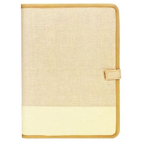 Jute Conference Folder Yellow A4 At ₹ 110piece In New Delhi Id