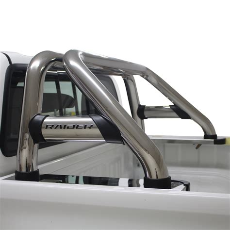 Toyota Hilux Sports Bar Double Cab Extended Cab Stainless Black Base