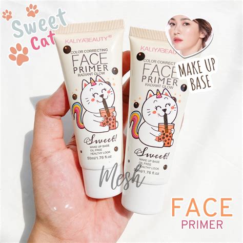 Jual Cat Cute Primer Kaliya Beauty Face Primer Make Up Base Radiant