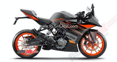 2020 KTM RC 200 BS6 Facelift With New Colour Minor Changes Spied