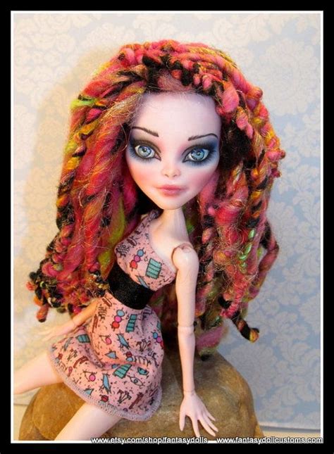 Dreadlocks Wig For Monster Dolls High Fashion By Fantasydolls