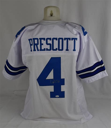 Lot Detail - Dak Prescott Autographed Dallas Cowboys Jersey