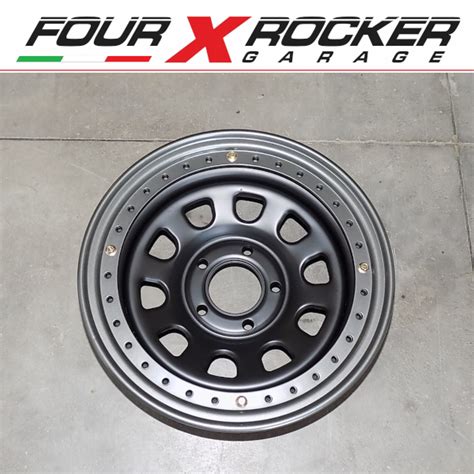 Cerchio Daytona Beadlock Grigio Per Mercedes X Et Four X Rocker