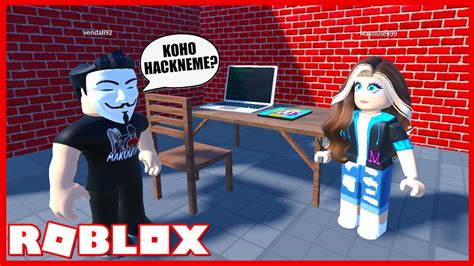 HACKUJEME S MAKKY LIDI V ROBLOXU Roblox Hacker Simulator W Makousek