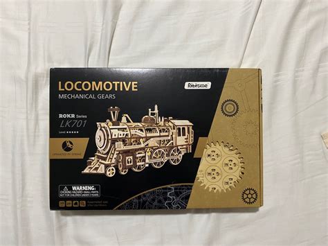 Robotime locomotive mechanical gears toy train, Hobbies & Toys, Toys & Games on Carousell