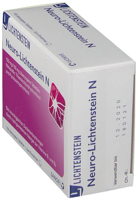 Neuro Lichtenstein N Dragees 100 Stk Ab 8 18 Preisvergleich Bei