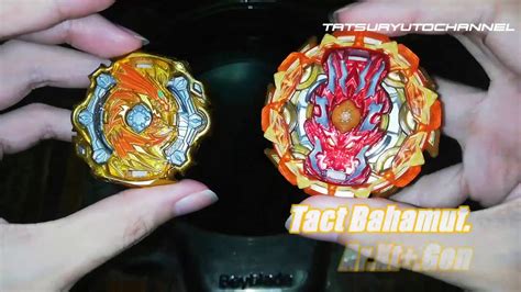 Gt Bey Battle Knockout Diabolos Vs Tact Bahamut Beyblade Burst