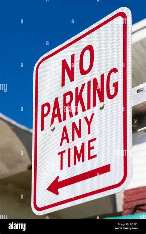 No Parking Sign, Florida, USA Stock Photo - Alamy