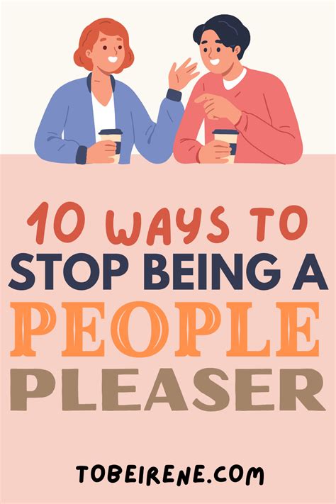 Ways To Stop Being A People Pleaser Artofit