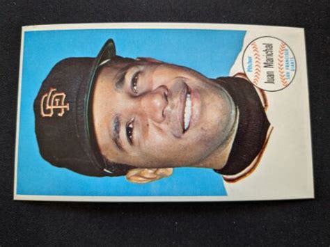 Topps Giant Baseball Card Juan Marichal Hof San Francisco