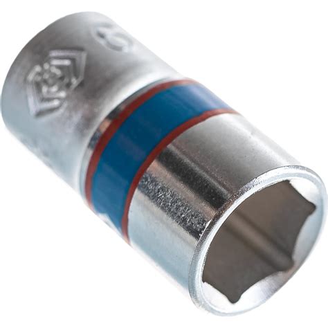 Торцевая стандартная шестигранная головка 1/4", 9мм KING TONY 233509M ...