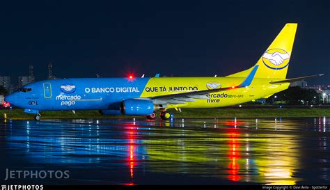 PS GFD Boeing 737 8EH BCF Mercado Livre GOL Linhas Aereas Davi