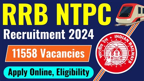 Rrb Ntpc Recruitment Notification Apply Online For