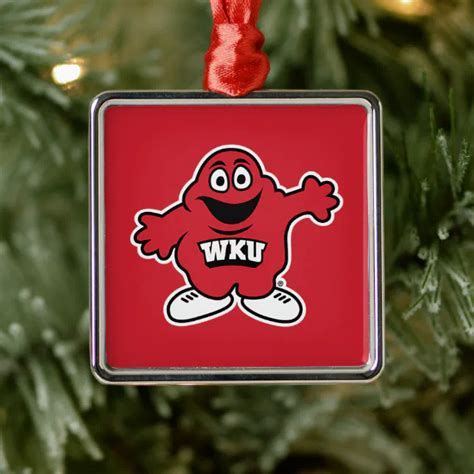 WKU Big Red Metal Ornament | Zazzle