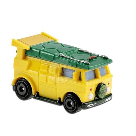 Carrinho Miniatura Hot Wheels Tartarugas Ninja Party Wagon Hw Screen Time Escala