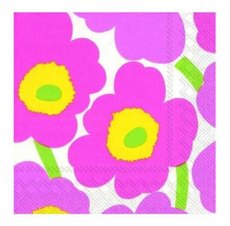 Bee Style Marimekko Unikko L Rosa Lunch