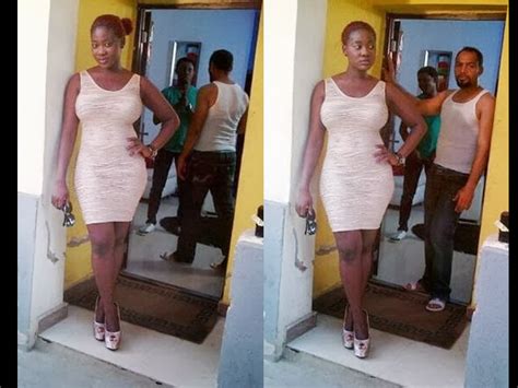 Mercy Johnson Shows Off Super Hot Curvaceous Body On The Set Of A