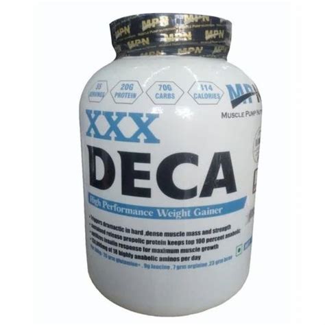 Mpn Xxx Deca High Performance Weight Gainer At Best Price In Agra