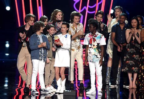 Stranger Things Cast Speech At Mtv Movie And Tv Awards Popsugar