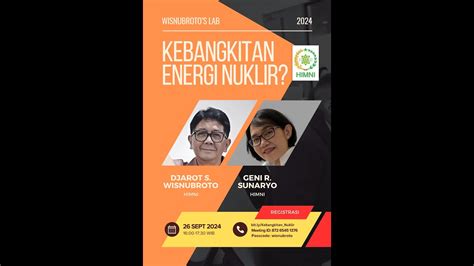 Webinar Himni Kebangkitan Energi Nuklir Youtube