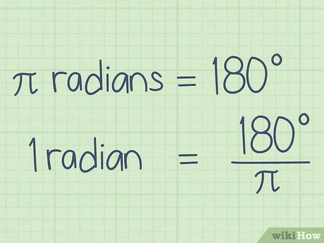 How to Convert Radians to Degrees: 4 Steps (with Pictures)