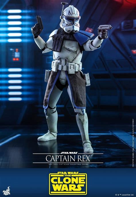 Star Wars The Clone Wars Captain Rex Collectible Hot Toys Figure Coming Soon What S On Disney