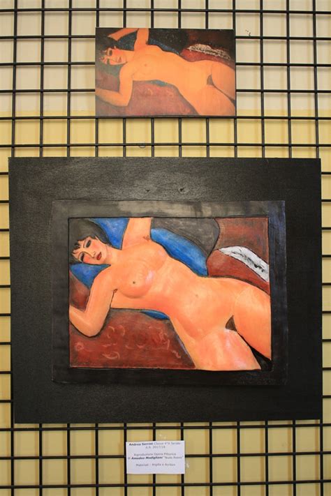 NUDO ROSSO AMEDEO MODIGLIANI 1917 Di Andrea Serrini Classe 5 Serale