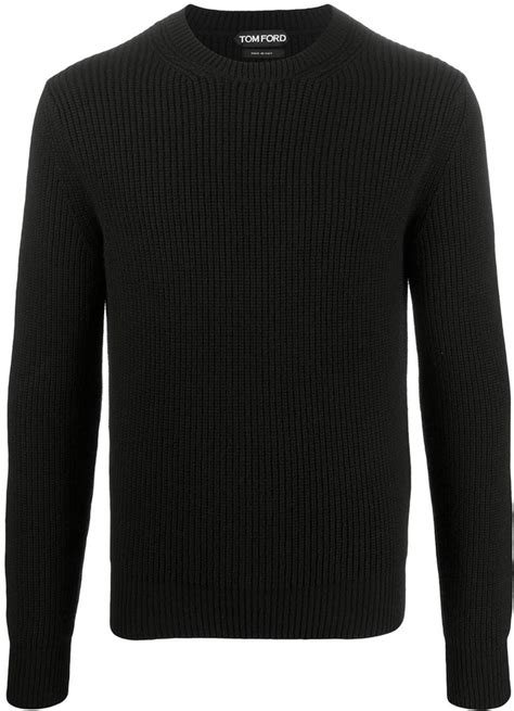 Tom Ford Cashmere Ribbed Knit Jumper Shopstyle