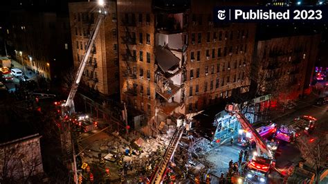 No Deaths Reported After 7-Story Bronx Apartment Collapses - The New