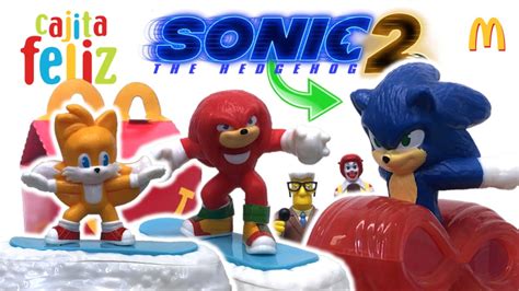 Cajita Feliz Sonic Parte Mcdonalds Colecci N Abril Usa