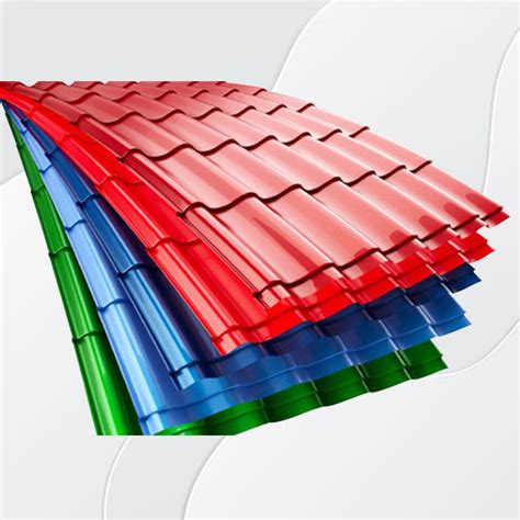 Corrugated Prime Ppgi Pvdf Dx D Color Coated Roofing Sheet Upvc