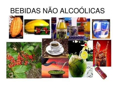 PPT BEBIDAS NÃO ALCOÓLICAS PowerPoint Presentation free download