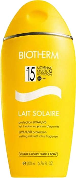 Biotherm Lait Solaire Visage And Corps Spf 30 400 Ml Au Meilleur Prix