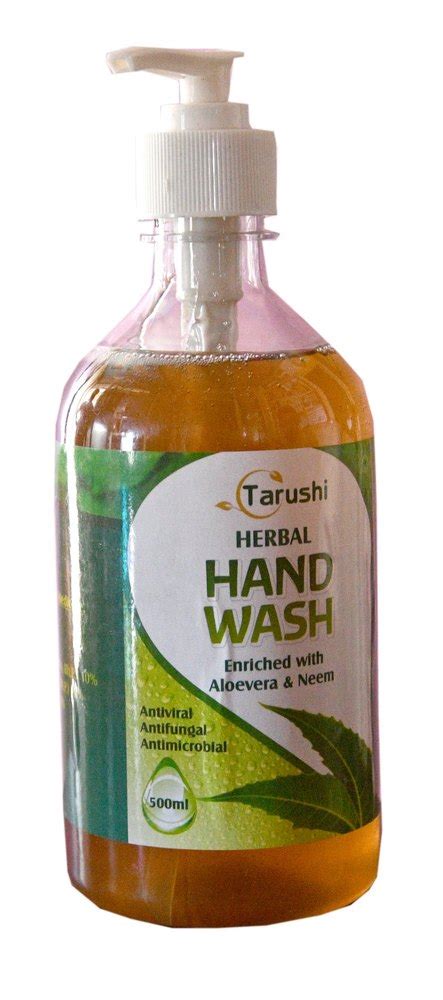 Liquid Aloe Vera And Neem Tarushi Herbal Handwash For Hand Cleaning