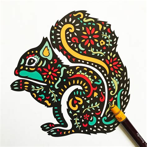 Animal & More Multicolor Illustrations on Behance