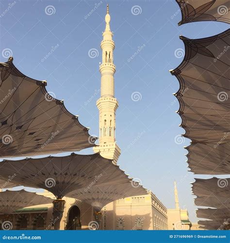 Last Afternoon at the Madina Mosque Stock Image - Image of landmark ...