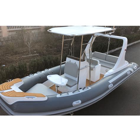 Liya Sport Cabin Cruiser Rigid Rib Inflatable Boat With Outboard