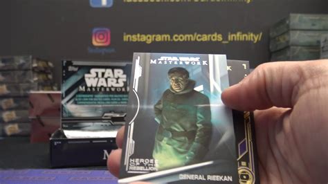 Dj S Topps Star Wars Masterworks Box Break Youtube