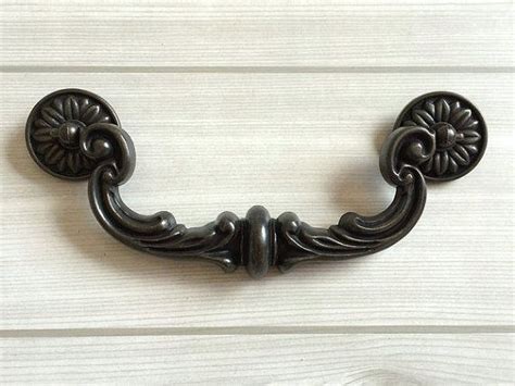 6 Large Drop Handles Bail Drawer Pull Handle Dresser Pulls Rustic