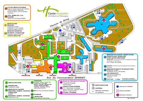 Plan De L H Pital Modifi Covid Centre Hospitalier De Ch Lons En