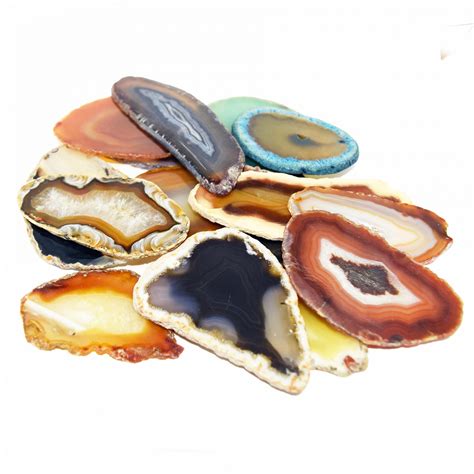 Brazilian Agate Slices – Jurassic Jacks Fossil Shack