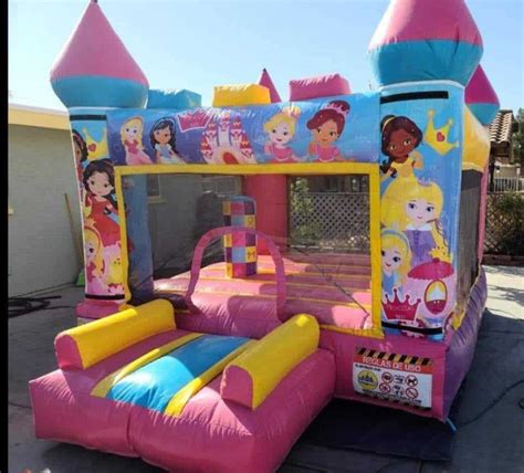 Princess X Bounce House Los Peques Party Rentals El Paso Tx